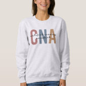 CNA Retro Certified Nursing Assistant Gifts Trui (Voorkant)