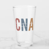 CNA Retro Certified Nursing Assistant Glas (Voorkant)