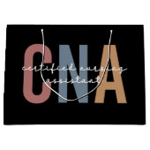 CNA Retro Certified Nursing Assistant Groot Cadeauzakje (Voorkant)