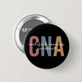 CNA Retro Certified Nursing Assistant Ronde Button 5,7 Cm