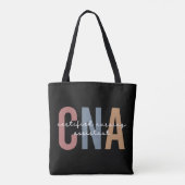 CNA Retro Certified Nursing Assistant Tote Bag (Achterkant)