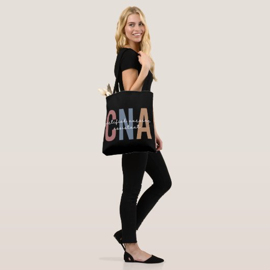CNA Retro Gecertificeerde Verpleegkundige Assisten Tote Bag (Op model)