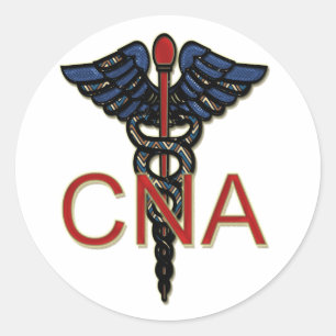 CNA RONDE STICKER