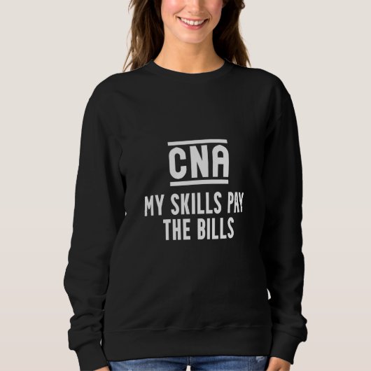 Cna Skills Certified Nursing Assistant Trui (Voorkant)