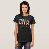 CNA Squad  Appreciation Day Tie Dye For Work T-shirt (Voorkant volledig)