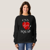Cna Squad Cute Certified Nursing Assitant Idee Trui (Voorkant volledig)