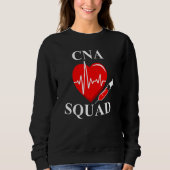 Cna Squad Cute Certified Nursing Assitant Idee Trui (Voorkant)