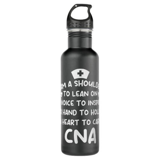 CNA Support Certified Nursing Assistant Medical Nu Waterfles (Voorkant)