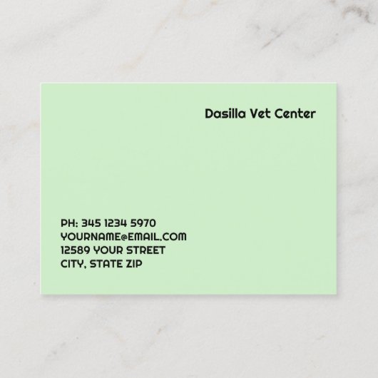 CNA verpleegkundig assistent Visitekaartje (Achterkant)