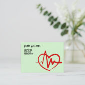 CNA verpleegkundig assistent Visitekaartje (Staand voorkant)