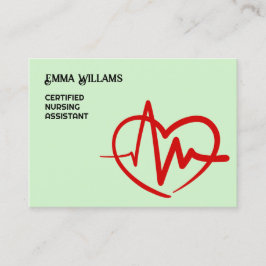 CNA verpleegkundig assistent Visitekaartje