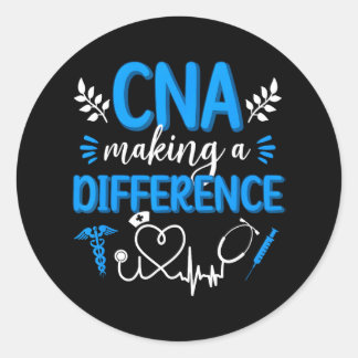 CNA Verpleegkundige Erkenning Verpleegkundige Assi Ronde Sticker