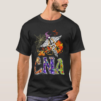 CNA verpleegkundige Halloween Medical Certified Nu T-shirt