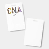 CNA-werkbadge Badge (Voor- en achterkant)