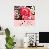 CNA's CNA's Caring over jou die naar je poster kij (Thuiskantoor)