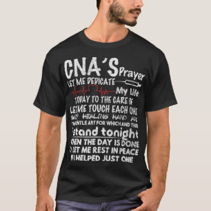 CNA's gebeden CNA voor CNA-verpleegkundigen T-shirt