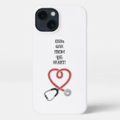 CNAs Give From the Heart! iPhone Case iPhone Hoesje (Achterkant)