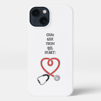 CNAs Give From the Heart! iPhone Case iPhone 13 Hoesje