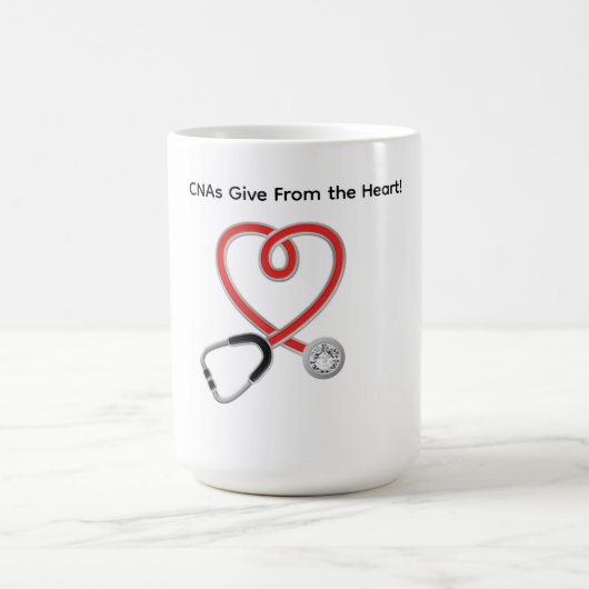 CNAs Give From the Heart Mug Koffiemok (Center)