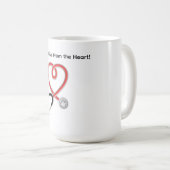 CNAs Give From the Heart Mug Koffiemok (Voorkant rechts)