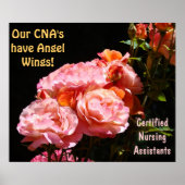 CNA's posters Certified Nursing Assistants Angels (Voorkant)