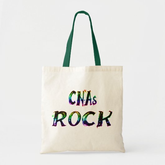 CNAs ROCK COLOR Tote Bag (Voorkant)
