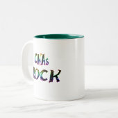 CNAs ROCK COLOR Tweekleurige Koffiemok (Voorkant links)