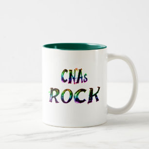 CNAs ROCK COLOR Tweekleurige Koffiemok