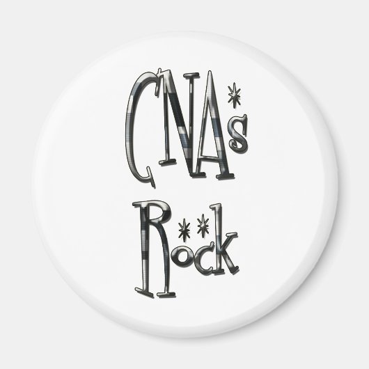 CNAs Rock Magneet (Voorkant)