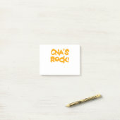 cna's rock post-it® notes (Op bureau)