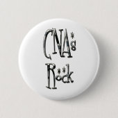 CNAs Rock Ronde Button 5,7 Cm (Voorkant)