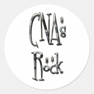 CNAs Rock Ronde Sticker
