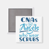 CNA's zijn Angels die struikgewas Draag Magneet (Voorkant / Achterkant)