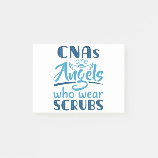 CNA's zijn Angels die struikgewas Draag Post-it® Notes (Voorkant)