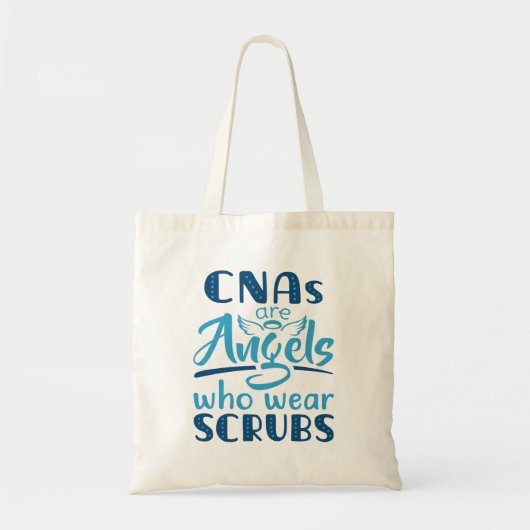 CNA's zijn Angels die struikgewas Draag Tote Bag (Voorkant)