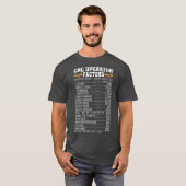 CNC-bedieningstaffel Funny CNC Machinist T-shirt (Voorkant volledig)