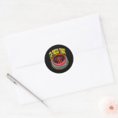 Cnc-machinebankwerker Ik Druk Op Die Knop Sticker  (Envelop)