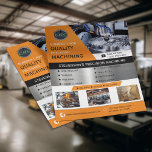CNC Machining Company Geel | Goud Flyer<br><div class="desc">Productiebedrijven zijn altijd op zoek naar CNC-bewerkingsservices van topkwaliteit. Introduceer uw Precision Machining Solutions aan potentiële klanten met deze volledig aanpasbare flyer. Geweldige manier om te adverteren op shows en vergaderingen met klanten. Alle tekst,  logo en afbeeldingen zijn 100% aanpasbaar. Door 1Bizchoice (rechten voorbehouden).</div>