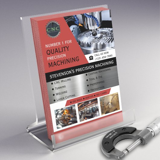 CNC Machining Company Red Flyer