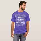 CNC Machinist I Funny CAD G28 Operator GCode T-shirt (Voorkant volledig)
