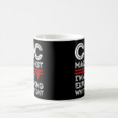 CNC-machinist Ik leg uit waarom ik gelijk heb Koffiemok (Center)