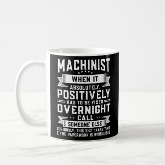 CNC-machinist Koffiemok