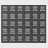 CNC Machinist Sarcasm Funny Machinist Cadeaupapier (Vlak)