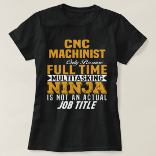 CNC-machinist T-shirt