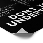 CNC-machinist, wat voor deel van begrijp je niet? Poster (Hoek)