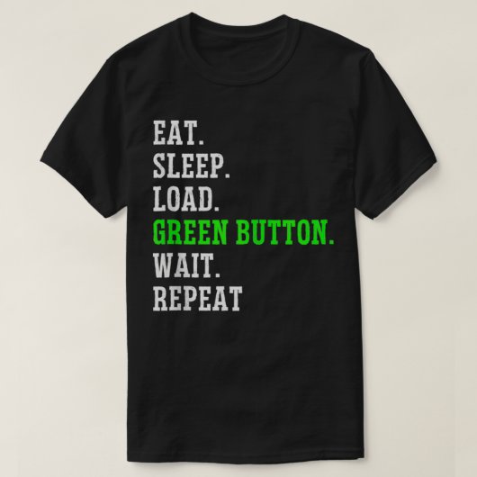 CNC Operator Machinist Funny Green Button Tanktop (Design voorkant)