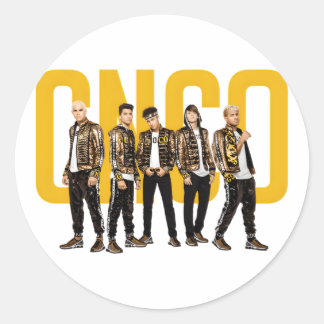 CNCO Officiële World Tour Ronde Sticker