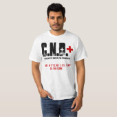 CND positief T-shirt (Voorkant volledig)