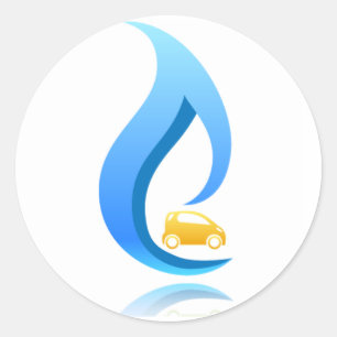 CNG Auto Ronde Sticker