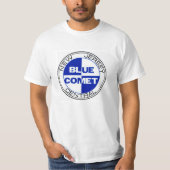 CNJ Blue Comet Drumhead T-shirt (Voorkant)